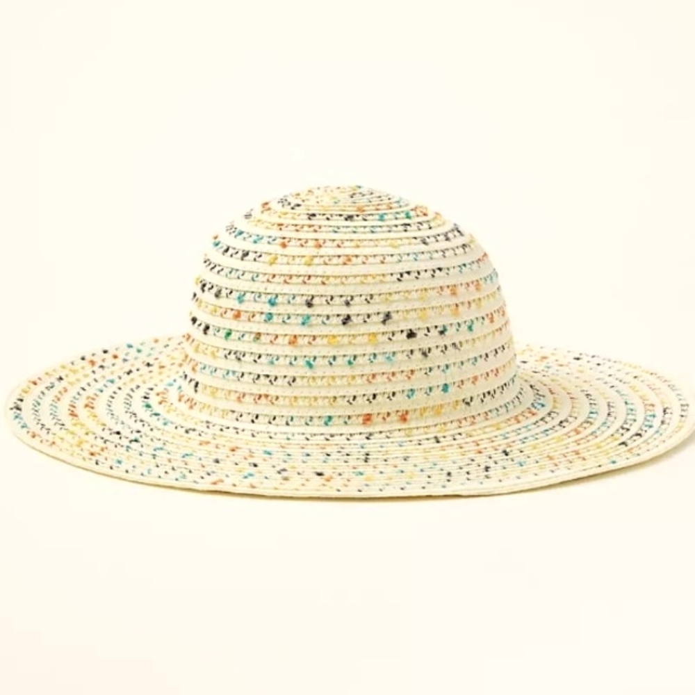 Loft Multicolor Floppy Straw Hat - Picture 2 of 7